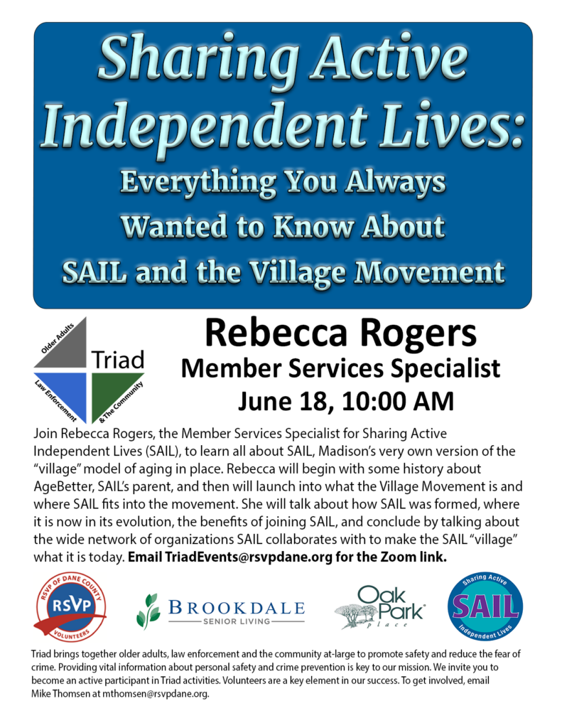 sharing active independent lives and the village movement flyer