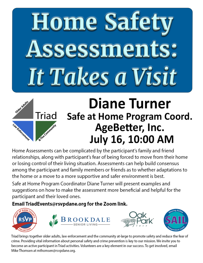 Triad July presentation: Home Safety Assessments