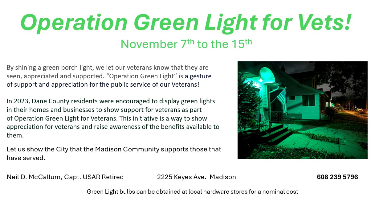 operation green light november 7-15