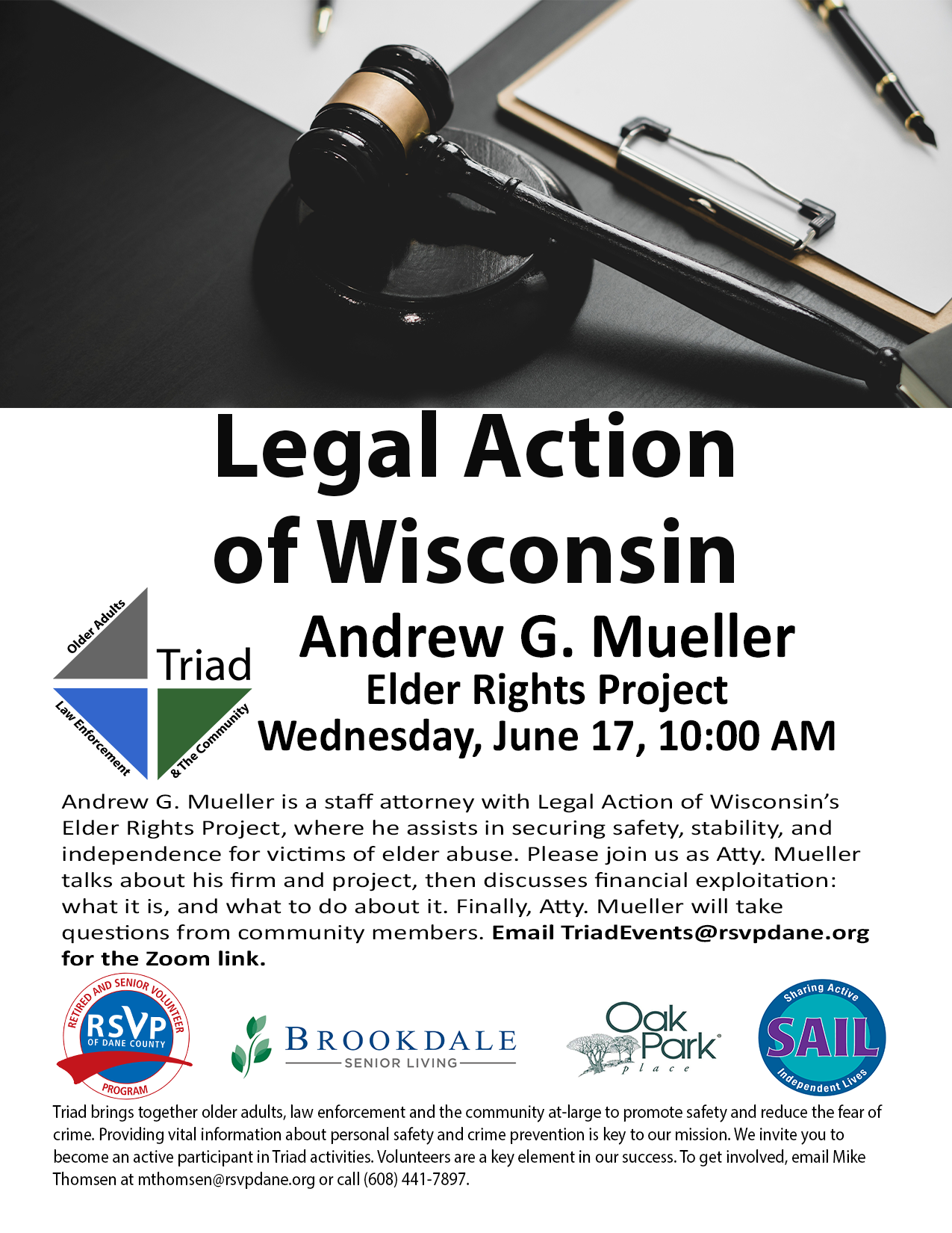 Legal Action of Wisconsin presentation by Andrew G. Mueller