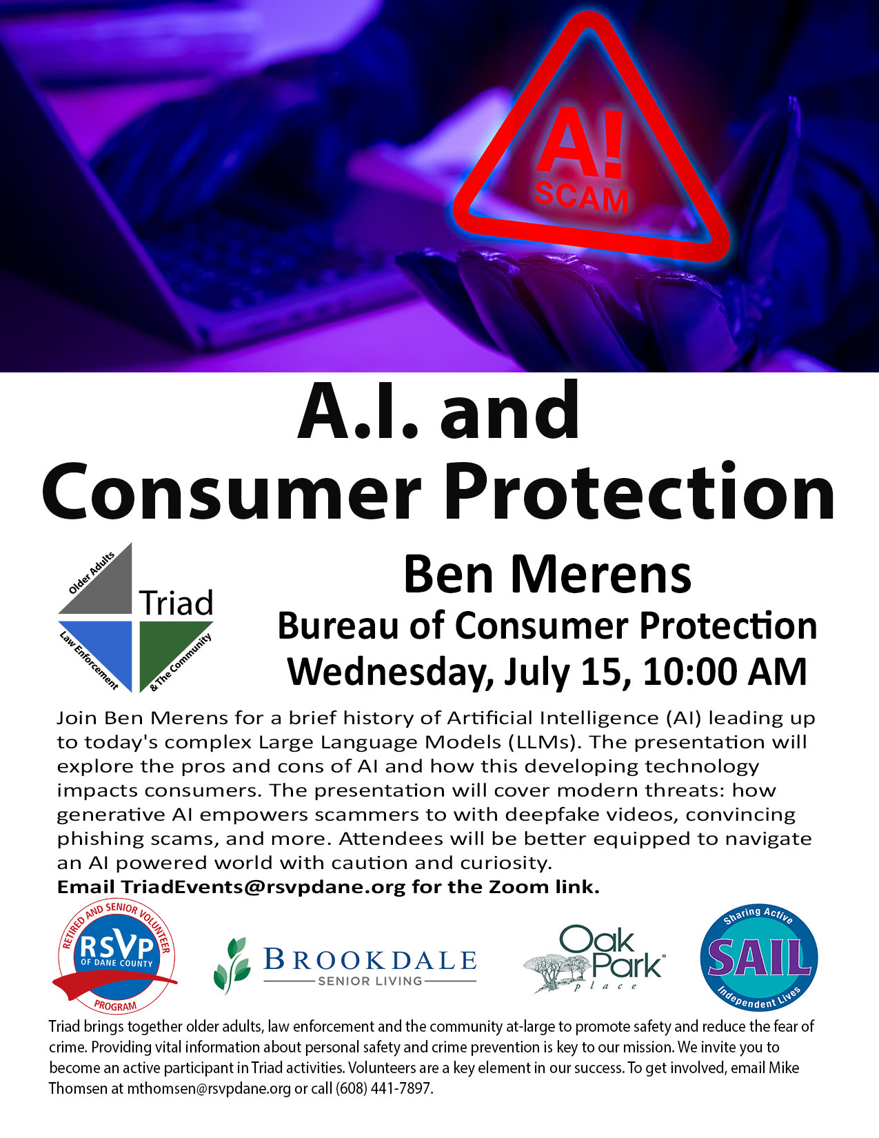 AI and Consumer Protection announcement